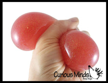 Load image into Gallery viewer, 1 Big 2.5" Glitter Stress Ball - Amazing Sticky Glob Balls -