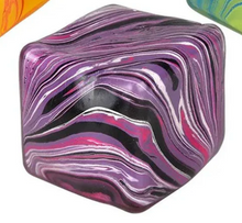 Load image into Gallery viewer, 1 Swirl Marbled Sugar Ice Cube Ball - Thick Glue/Gel Syrup