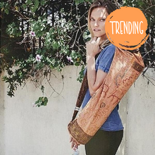 Load image into Gallery viewer, Yoga Bag - OMSutra  Hand Crafted Chic Bag