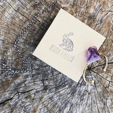 Load image into Gallery viewer, Raw Amethyst Bangle, Amethyst Bracelet
