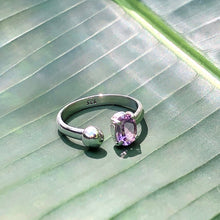 Load image into Gallery viewer, Amethyst Ball Ring