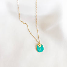 Load image into Gallery viewer, Free Spirit Turquoise Necklace Gold Filled