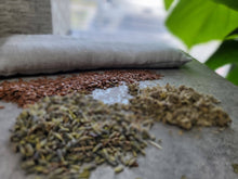 Load image into Gallery viewer, Aromatherapy Hot/Cold Eye Pillow - 100% Linen fabric