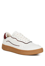 Load image into Gallery viewer, Kyniska Faux Leather Everyday Sneakers