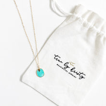 Load image into Gallery viewer, Free Spirit Turquoise Necklace Gold Filled