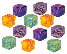 Load image into Gallery viewer, 1 Swirl Marbled Sugar Ice Cube Ball - Thick Glue/Gel Syrup