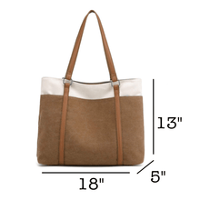 Load image into Gallery viewer, Lilly Canvas Tote