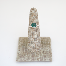 Load image into Gallery viewer, Limited Edition Gemstone Stacking Rings - Opal, Chrysoprase, Lapis, Malachite or Moonstone