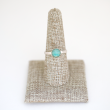 Load image into Gallery viewer, Limited Edition Gemstone Stacking Rings - Opal, Chrysoprase, Lapis, Malachite or Moonstone
