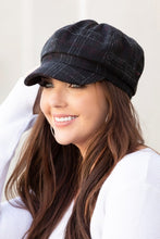 Load image into Gallery viewer, Plaid Newsboy Caps