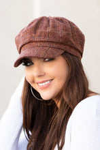 Load image into Gallery viewer, Plaid Newsboy Caps