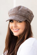Load image into Gallery viewer, Plaid Newsboy Caps