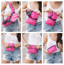 Load image into Gallery viewer, Nylon Packable Sling Bag
