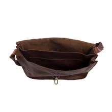 Load image into Gallery viewer, Leather Messenger Bag