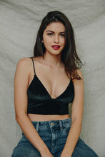 Load image into Gallery viewer, Velvet Longline Bralette