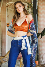Load image into Gallery viewer, Velvet Longline Bralette