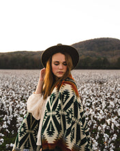 Load image into Gallery viewer, Quichua Blanket - Evergreen Autumn