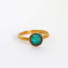 Load image into Gallery viewer, Limited Edition Gemstone Stacking Rings - Opal, Chrysoprase, Lapis, Malachite or Moonstone