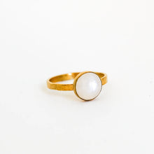 Load image into Gallery viewer, Limited Edition Gemstone Stacking Rings - Opal, Chrysoprase, Lapis, Malachite or Moonstone