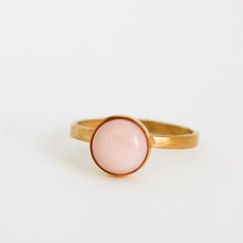 Load image into Gallery viewer, Limited Edition Gemstone Stacking Rings - Opal, Chrysoprase, Lapis, Malachite or Moonstone