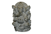 Load image into Gallery viewer, Handcrafted Sculpture Soapstone Elephant Head God Ganesha - Small