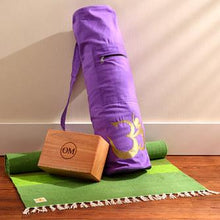 Load image into Gallery viewer, Handwoven cotton Floor Yoga Meditation Prayer Rug