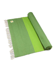 Load image into Gallery viewer, Handwoven cotton Floor Yoga Meditation Prayer Rug