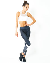 Load image into Gallery viewer, Jaxon Mesh Sports Bra - White - Size Small
