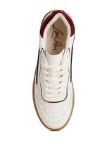 Load image into Gallery viewer, Kyniska Faux Leather Everyday Sneakers
