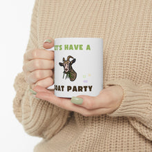 Load image into Gallery viewer, Let&#39;s Have a Goat Party Ceramic Mug 11oz
