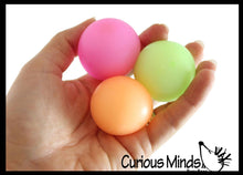 Load image into Gallery viewer, 1 Small Glow in the Dark Doh Filled 1.5" Stress Ball - Ceili
