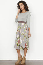 Load image into Gallery viewer, Floral Band Midi Dress
