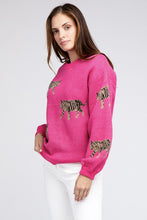 Load image into Gallery viewer, Tiger Pattern Sweater
