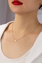 Load image into Gallery viewer, Mini Smiley Face on A Delicate Chain Necklace
