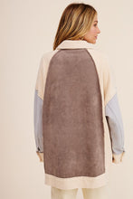 Load image into Gallery viewer, Soft Touch Terry-like Shacket Knit Jacket
