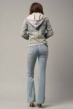 Load image into Gallery viewer, Elastic Banded Wide Flare Jeans
