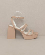 Load image into Gallery viewer, Talia - Strappy platform heel
