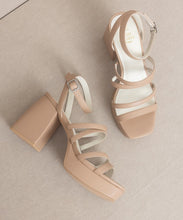 Load image into Gallery viewer, Talia - Strappy platform heel
