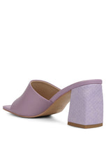 Load image into Gallery viewer, Audriana Textured Block Heel Sandals
