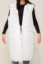 Load image into Gallery viewer, Oversized Quilted Midi Jacket
