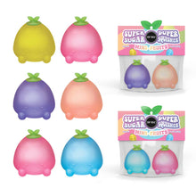 Load image into Gallery viewer, Super Duper Sugar Squisher - Mini Fruits 2 Pack set
