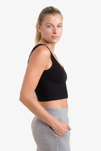 Load image into Gallery viewer, Ribbed Seamless Cropped Tank Top
