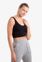 Load image into Gallery viewer, Ribbed Seamless Cropped Tank Top
