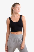 Load image into Gallery viewer, Ribbed Seamless Cropped Tank Top
