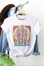 Load image into Gallery viewer, Holly Jolly Vibes Graphic Tee
