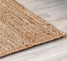 Load image into Gallery viewer, 2x3 Feet Jute Hand-Woven Braided Door Mat Area Rug
