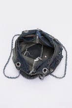 Load image into Gallery viewer, Vintage Denim Iconic Tote Bag
