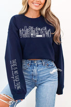 Load image into Gallery viewer, Celestial Floral Books Graphic Sweatshirts
