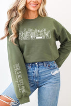 Load image into Gallery viewer, Celestial Floral Books Graphic Sweatshirts
