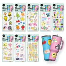 Load image into Gallery viewer, H20 Flask Vinyl Sticker Packs assortment
